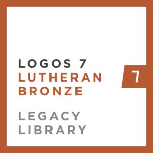 Logos 7 Lutheran Bronze Legacy Library