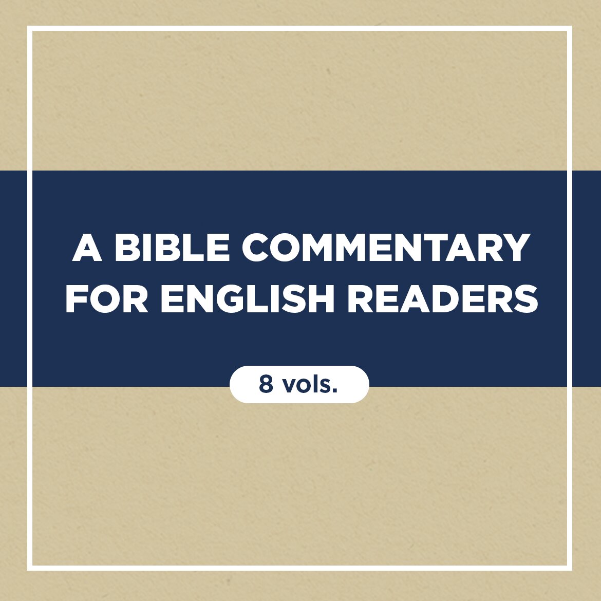 A Bible Commentary for English Readers (8 vols.) Logos Bible Software