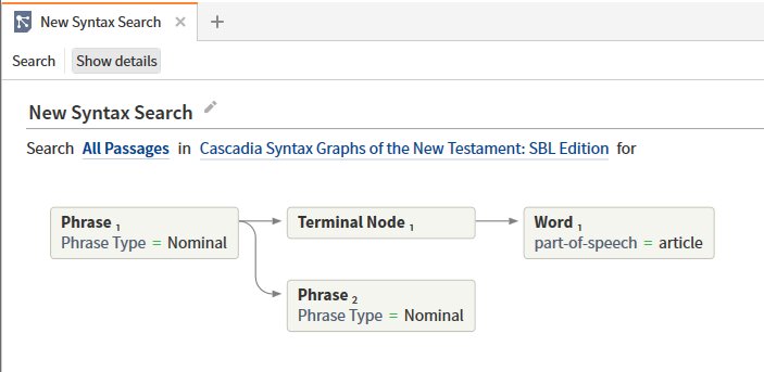 Nominal Phrase Added Under Terminal Node
