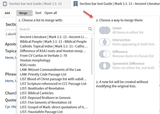 P21-13 Passage List Merge