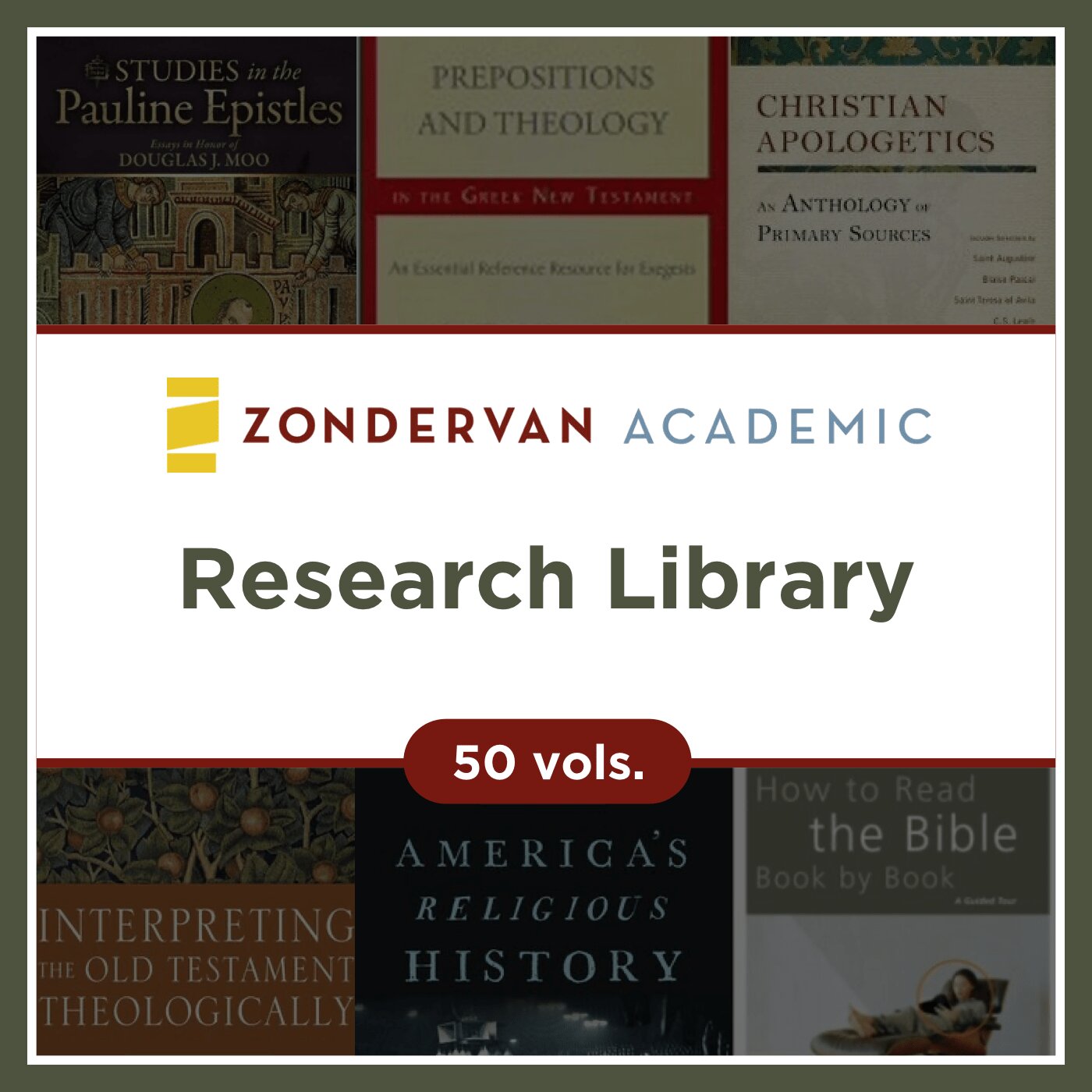 Zondervan Academic Research Library (50 vols.)