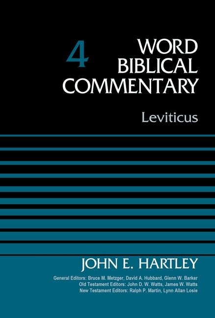 Leviticus (Word Biblical Commentary, Vol. 4 | WBC)
