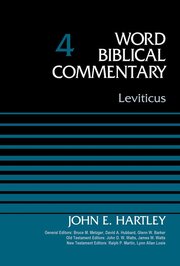 Leviticus (Word Biblical Commentary, Vol. 4 | WBC)