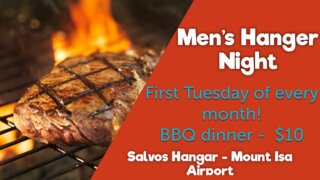 Men's Hanger Night, First Tuesday Every Month!