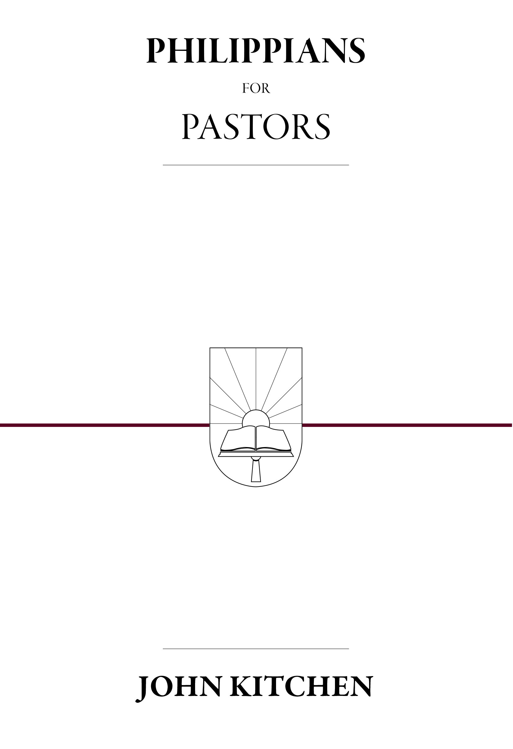 Philippians for Pastors