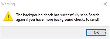 Sending a Background Check Request (using Sterling Volunteers)-5