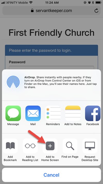 Creating a Shortcut to the Online Directory on your Phone/Tablet ...