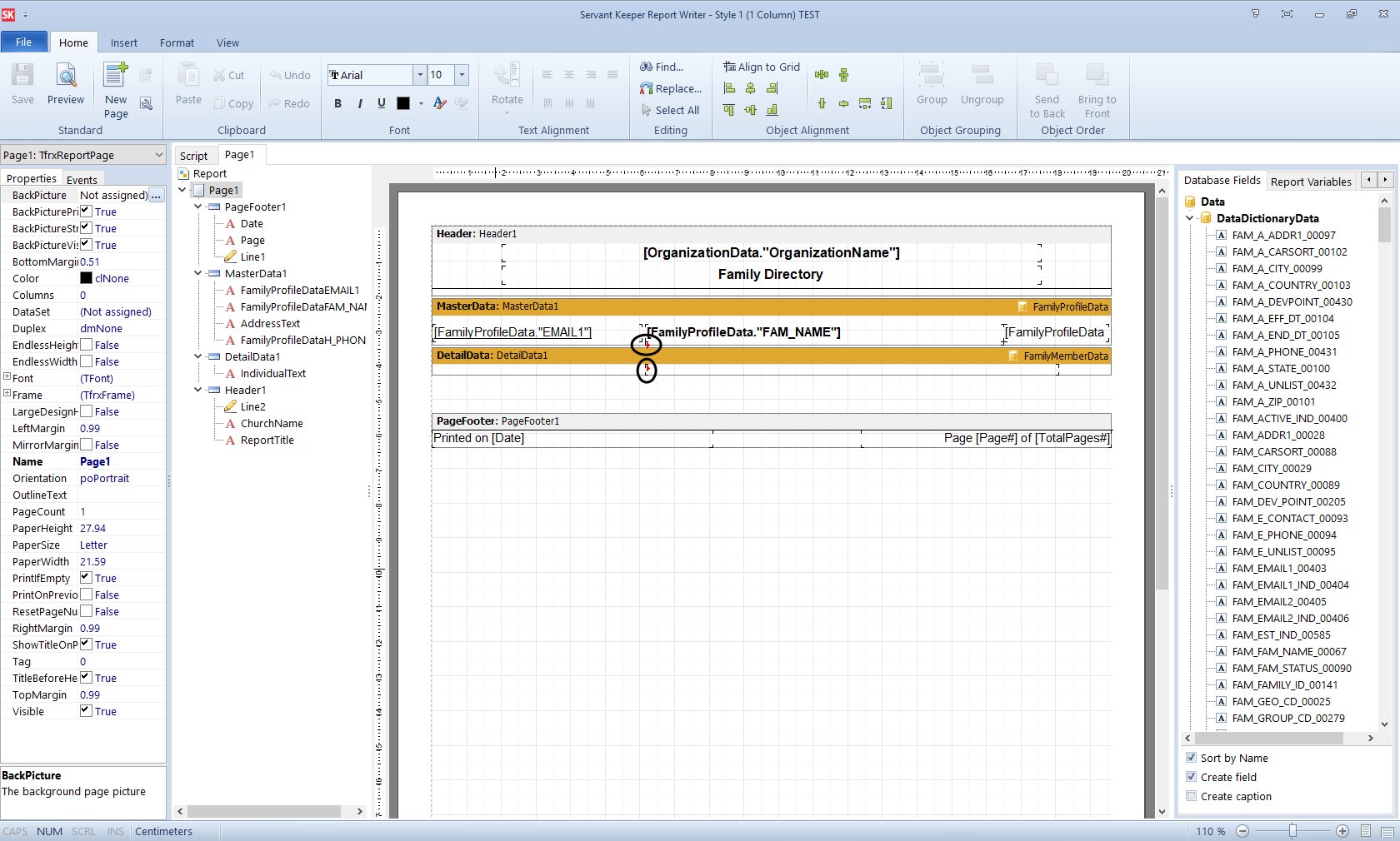 Editing Reports Using the Report Editor | Article