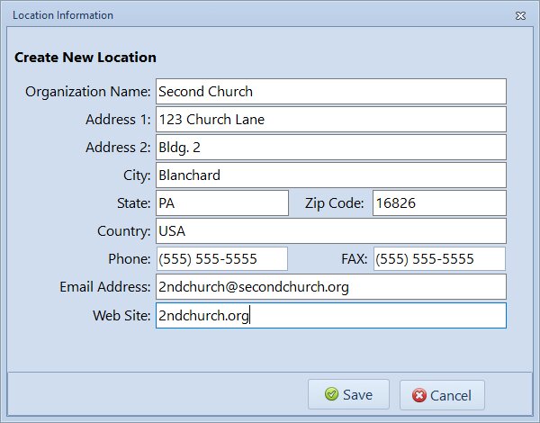 Using the Location Editor | Article