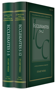 Ecclesiastes: A Critical and Exegetical Commentary (International Critical Commentary | ICC)