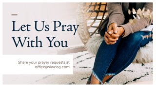 Let Us Pray With You