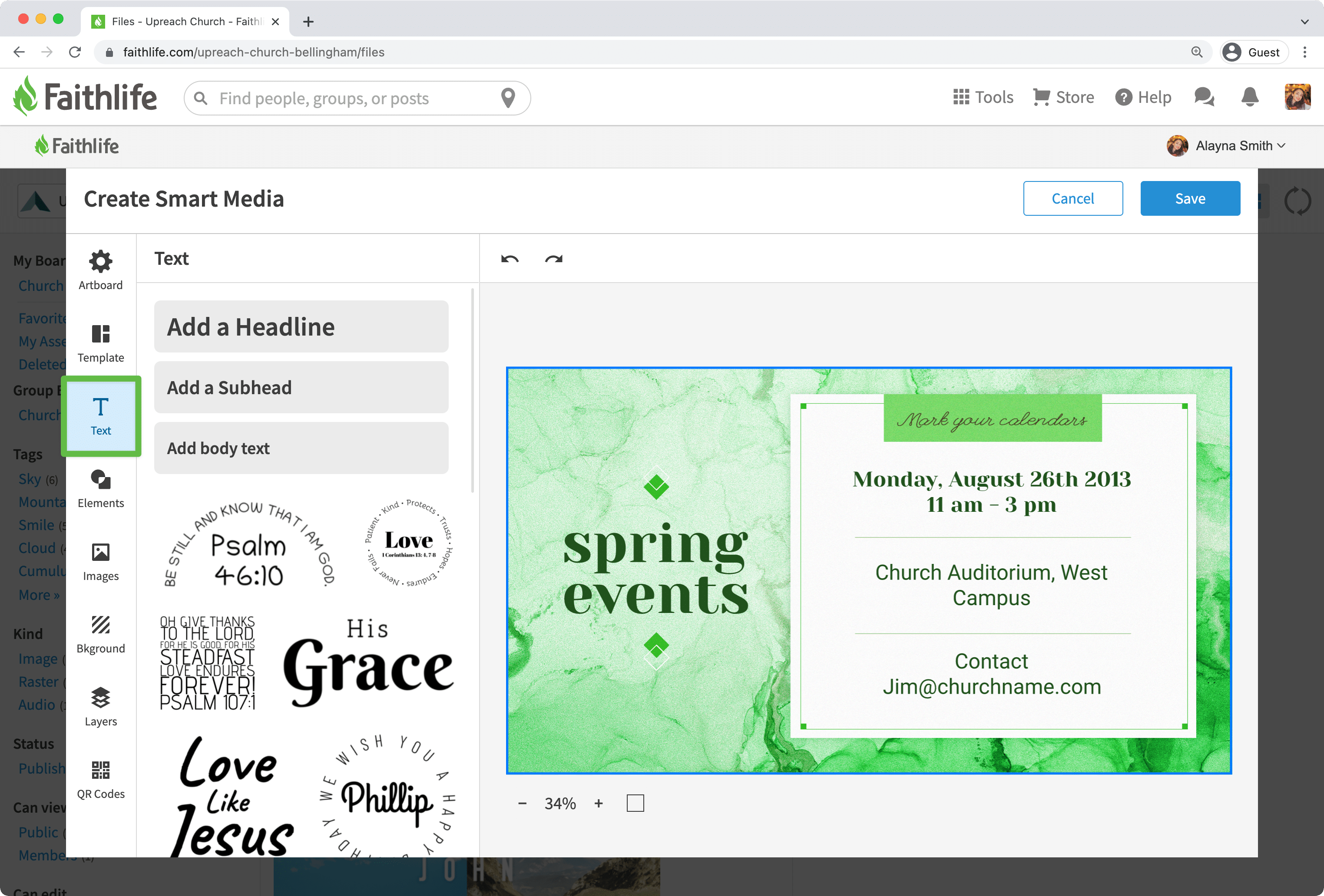 add text elements
