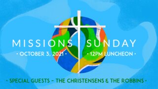 Missions Sunday 2021