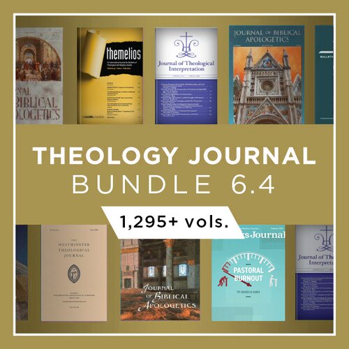 Theology Journal Bundle 6.4 (1,295+ vols.)