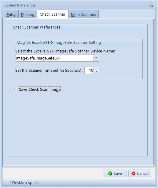 SK8 Installing your MagTek ImageSafe/Excella Check Scanner