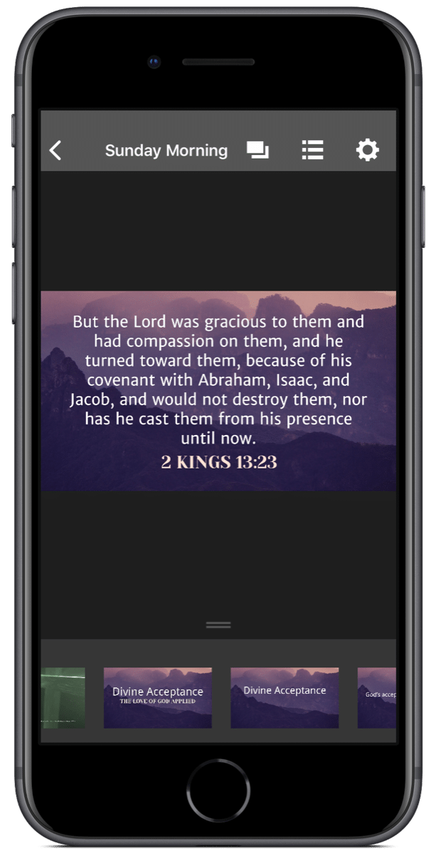 Using the Proclaim Remote App Proclaim