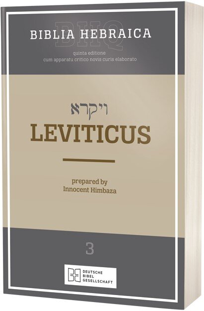 Leviticus (Biblia Hebraica Quinta | BHQ)