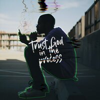 Trust God In The Process Green Outline - Title