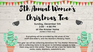 8th Annual Women's Christmas Tea