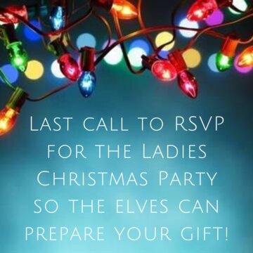 Amber's Cocoa & Cookies Pajama Party is tomorrow!