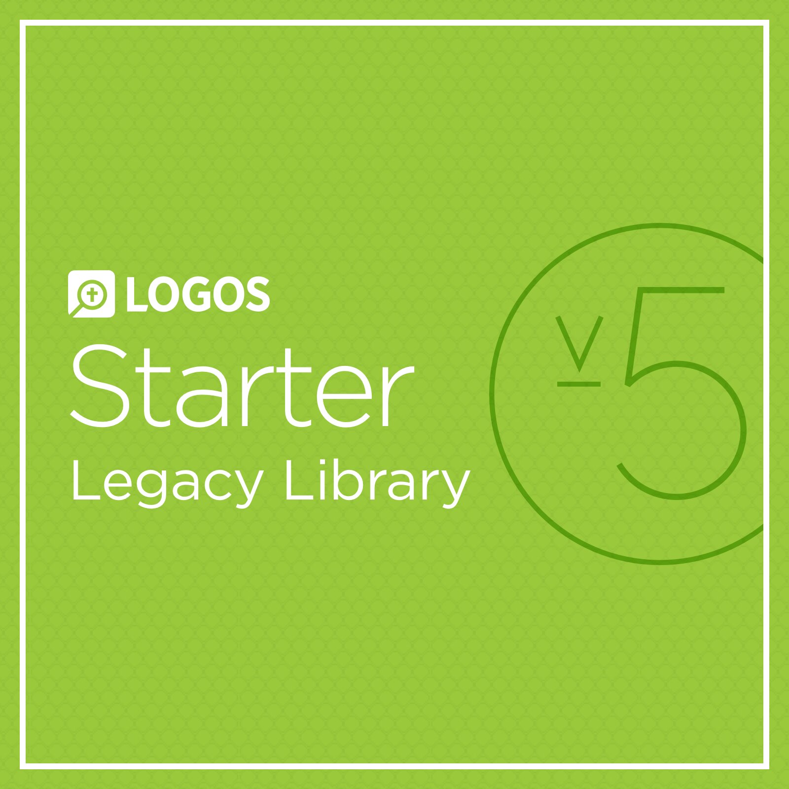 Logos 5 Starter Legacy Library