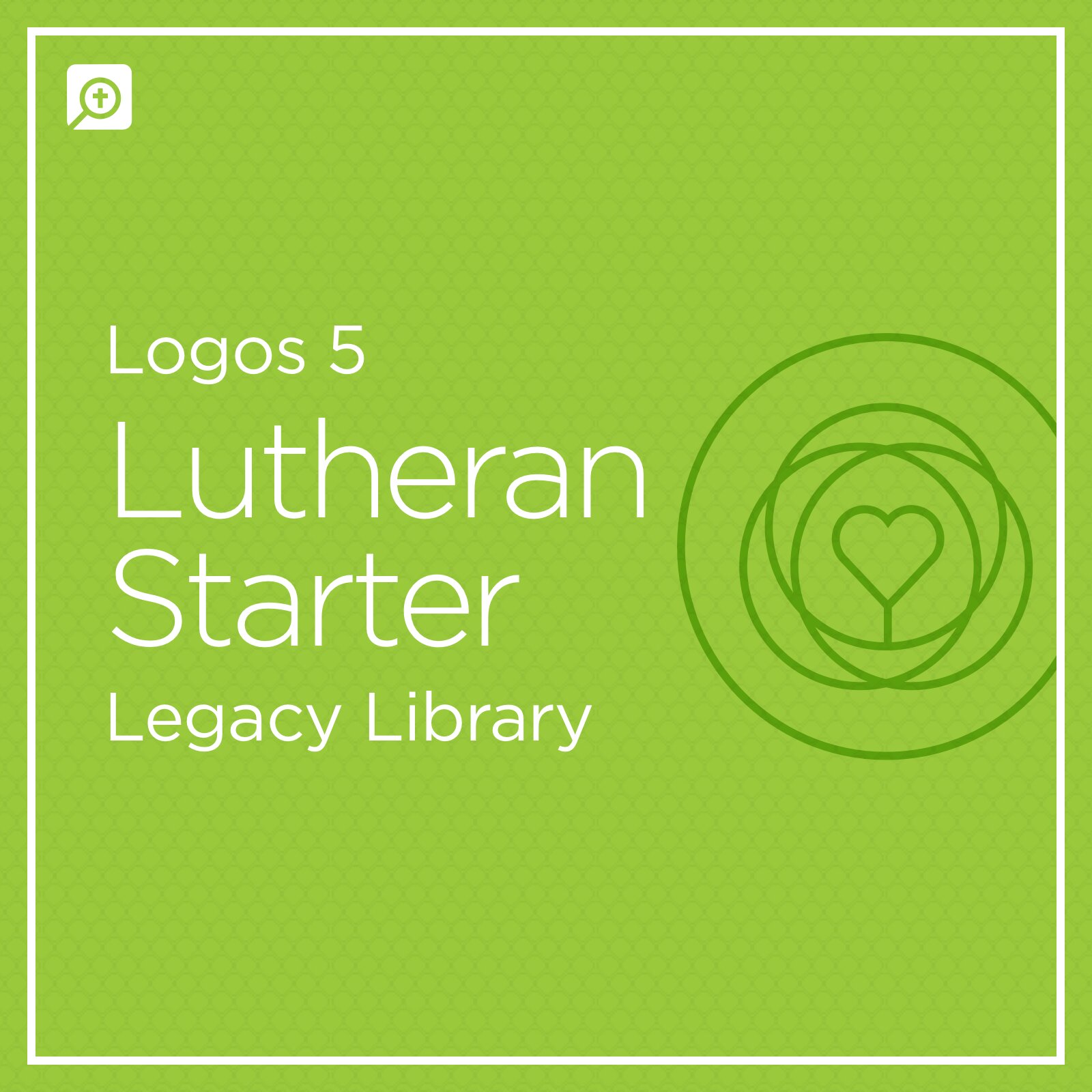 Logos 5 Lutheran Starter Legacy Library
