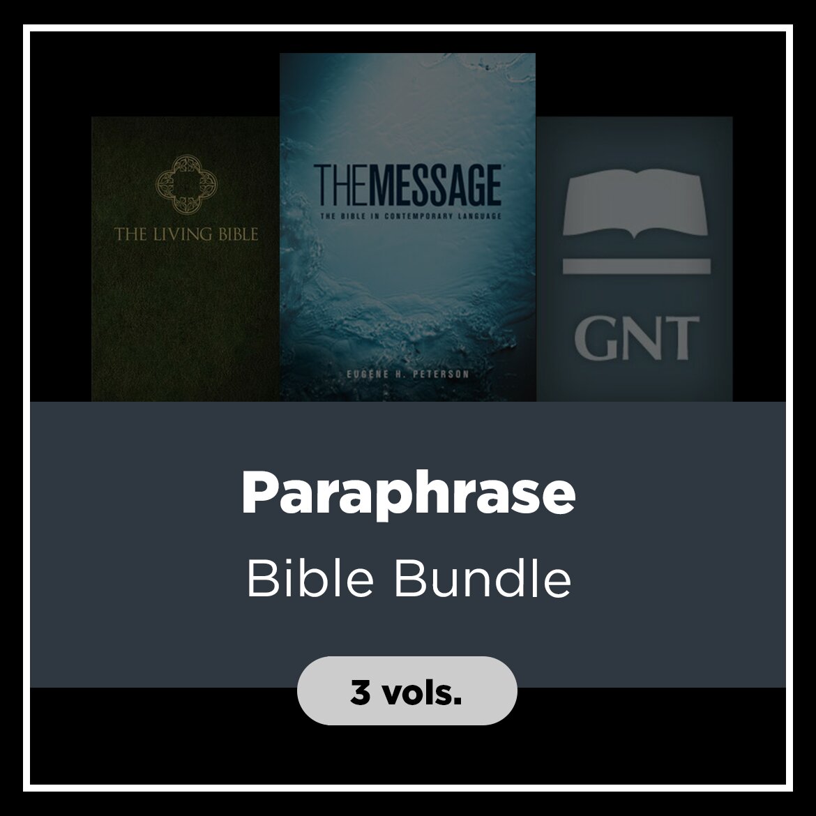 Paraphrase Bible Translation Bundle, 3 vols.