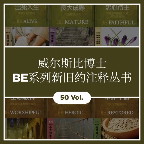 威尔斯比博士BE系列新旧约圣经注释丛书全集(简体: 50本) Warren Wiersbe BE Series OT/NT Commentaries  Collection (Simplified Chinese: 50 Vol.) - Verbum