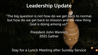 Leadership Update