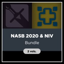NASB 2020 & NIV Bundle (2 vols.)