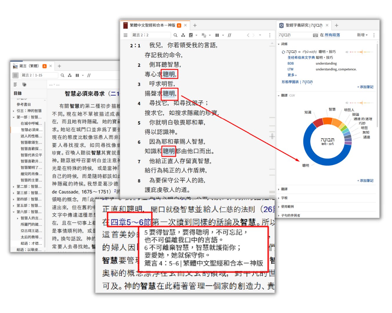 箴言2中多次出現的「聰明」和「智慧」