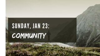 Jan 23 Community