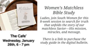 Women's Matchless Bible Study