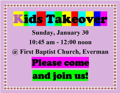 Kids Takeover Jan 30