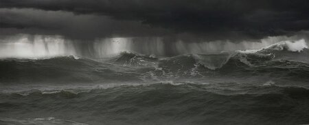 Severe Thunderstorm Over Rough Seas John Lund2