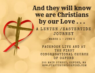 And they will know we are Christians by our Love . . .