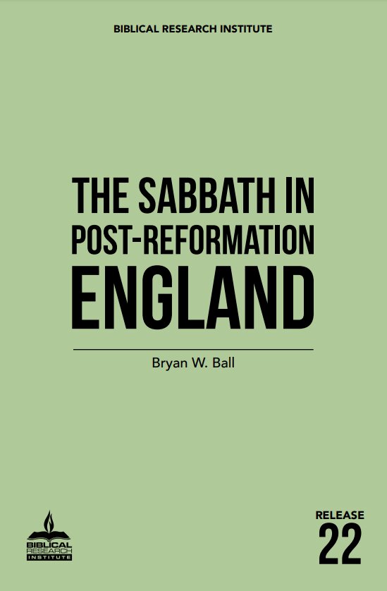 The Sabbath in Post-Reformation England