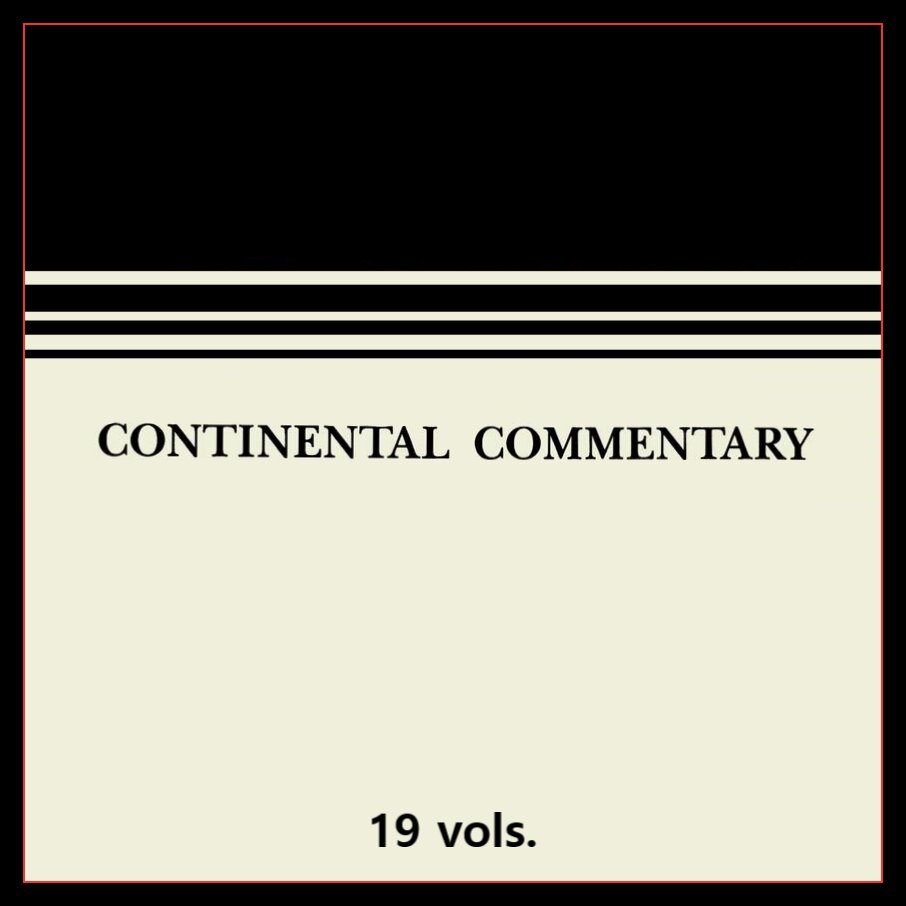 Continental Commentary | CC (19 vols.)