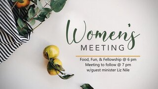 Womens Meeting at Victory!
