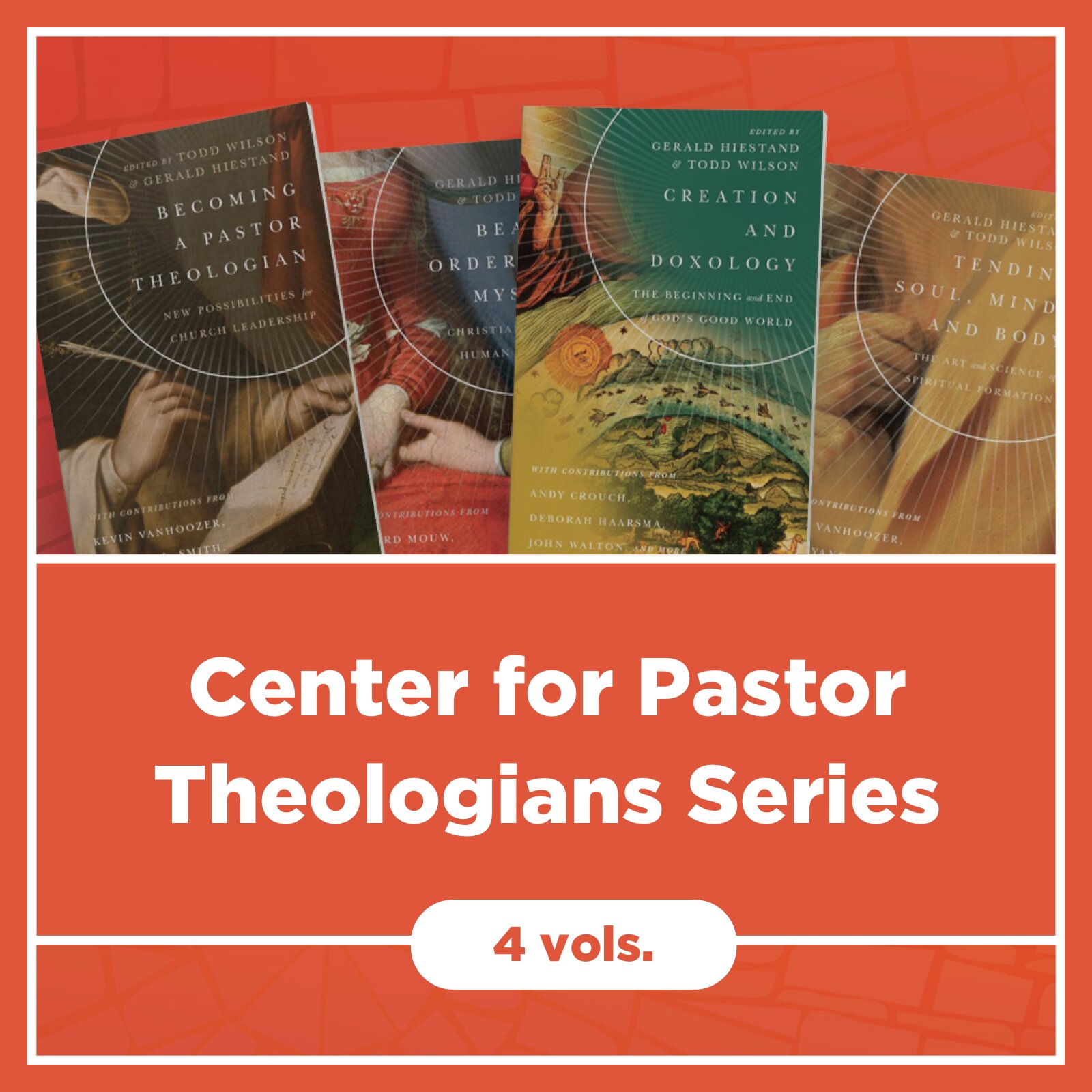 Center for Pastor Theologians Series (4 vols.)