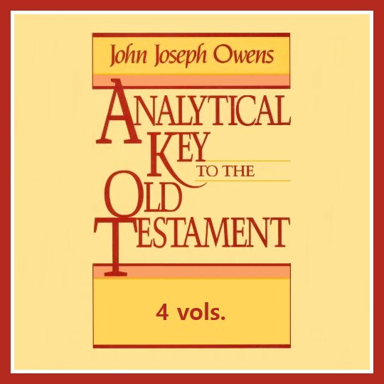 Analytical Key to the Old Testament (4 vols.)