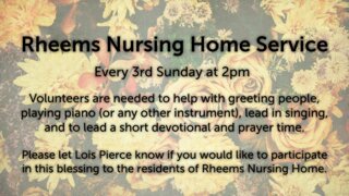 Rheems Nursing Home Service