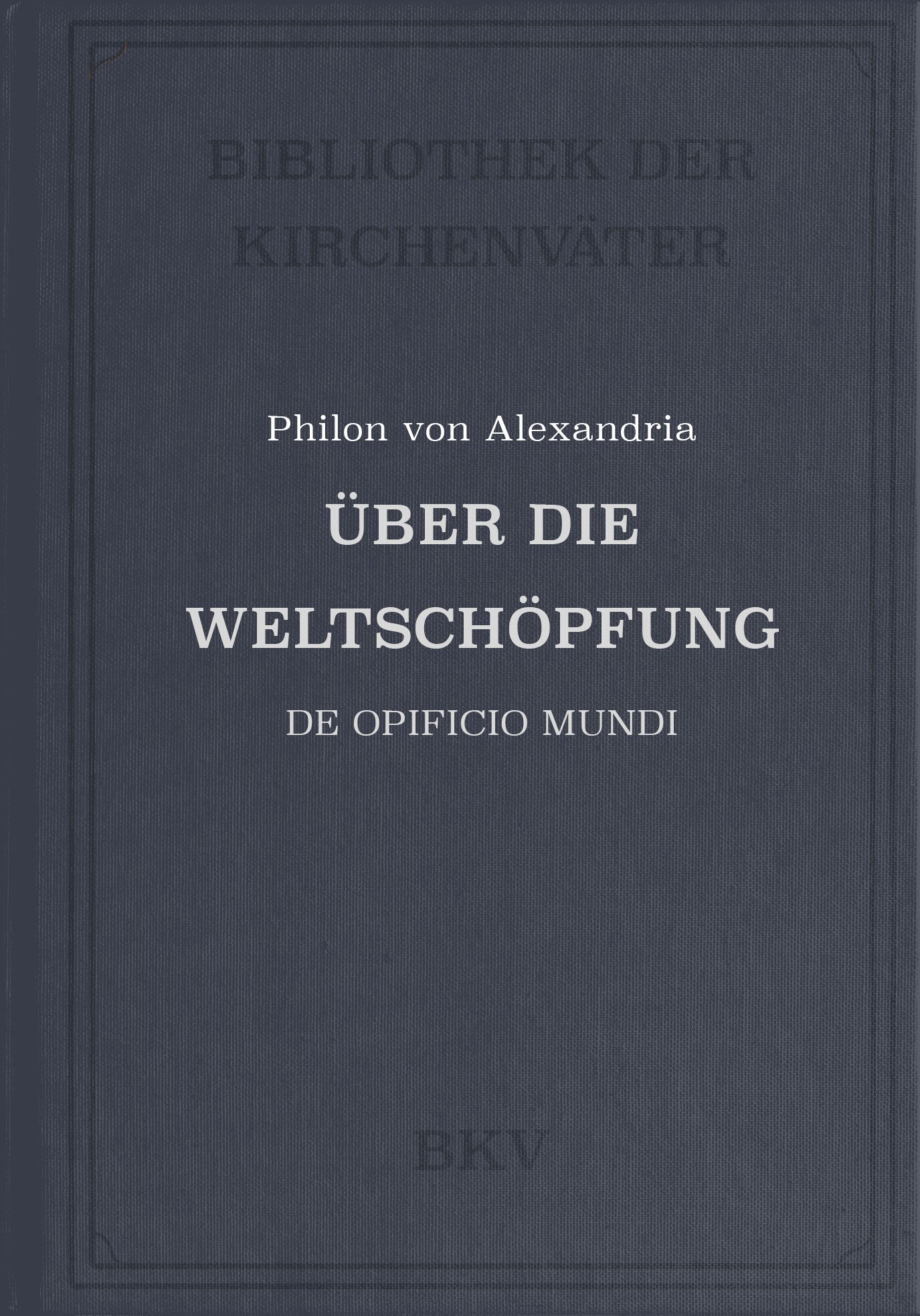 Philon von Alexandria (5 Bde.) Logos Bibelsoftware