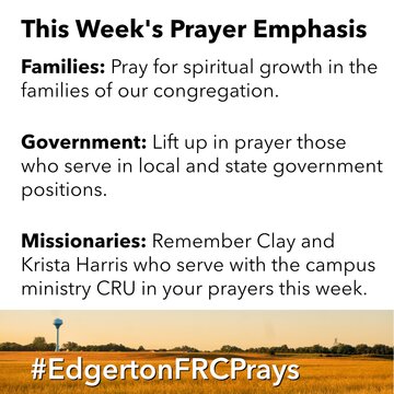 Prayer-emphasis
