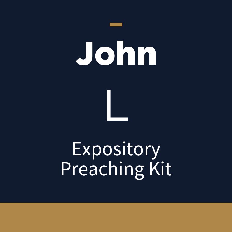 John Expository Preaching Kit, L
