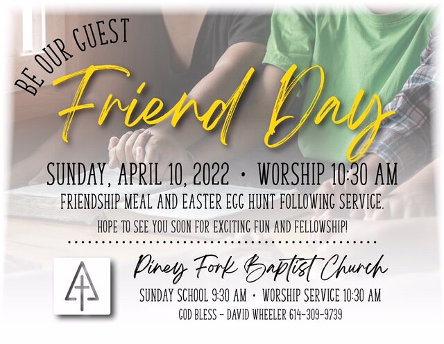 Friend Day Postcard