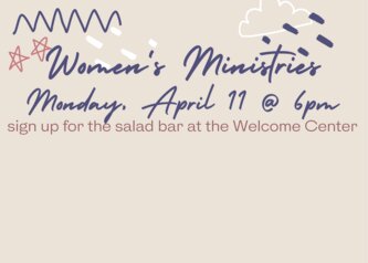 Women's Ministries Monday, April 11