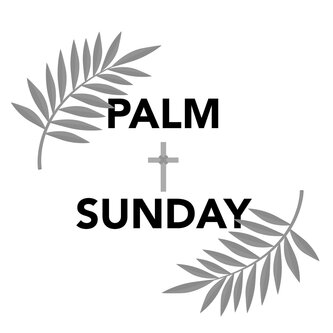 Palm Sunday Bulletin Cover Darker