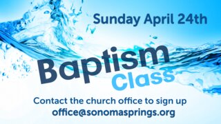 Baptism Class4:10