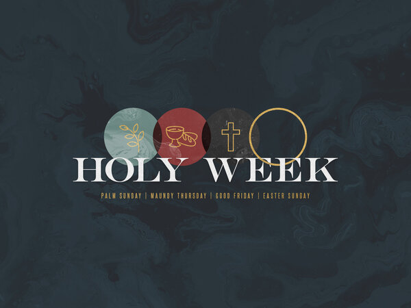 A Very HOLY Week!